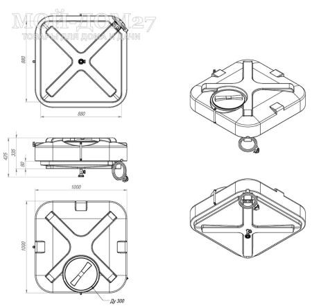 Бак для душа 200 литров с подогревом | Мой-Дом27 | Оснащен электронагревателем 2кВт, обеспечивает быстрый и равномерный нагрев воды в баке.
Нагрев 200 литров с 10 до 40 градусов примерно за 3,5 часа.
Устойчивость к солнечному излучению и температурным воздействиям.
В комплектацию входит боковой штуцер для залива воды, индикатор уровня жидкости и душевая лейка.